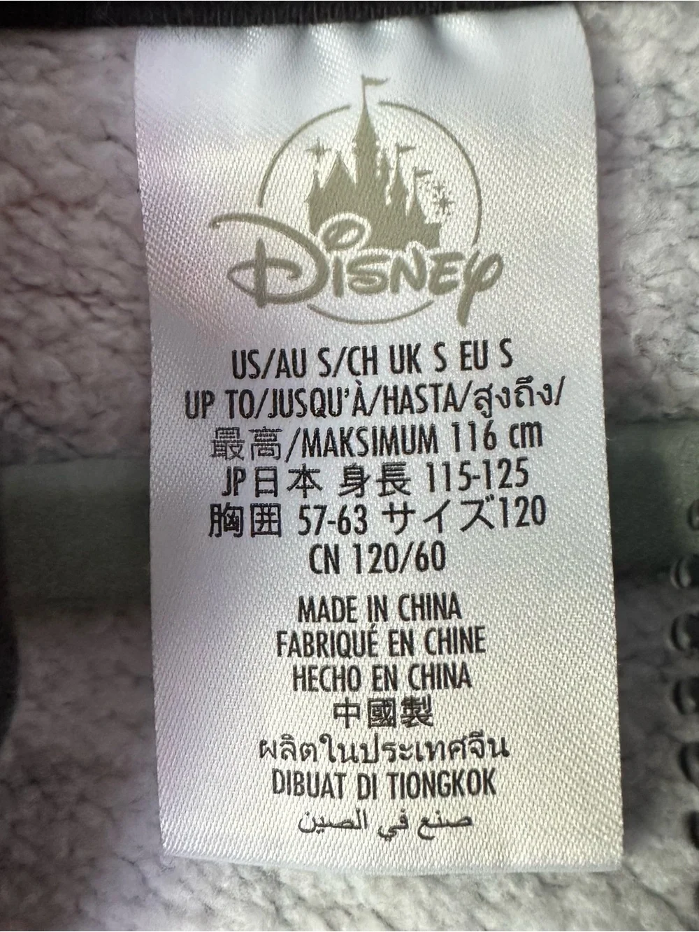 Disney themed hooded
